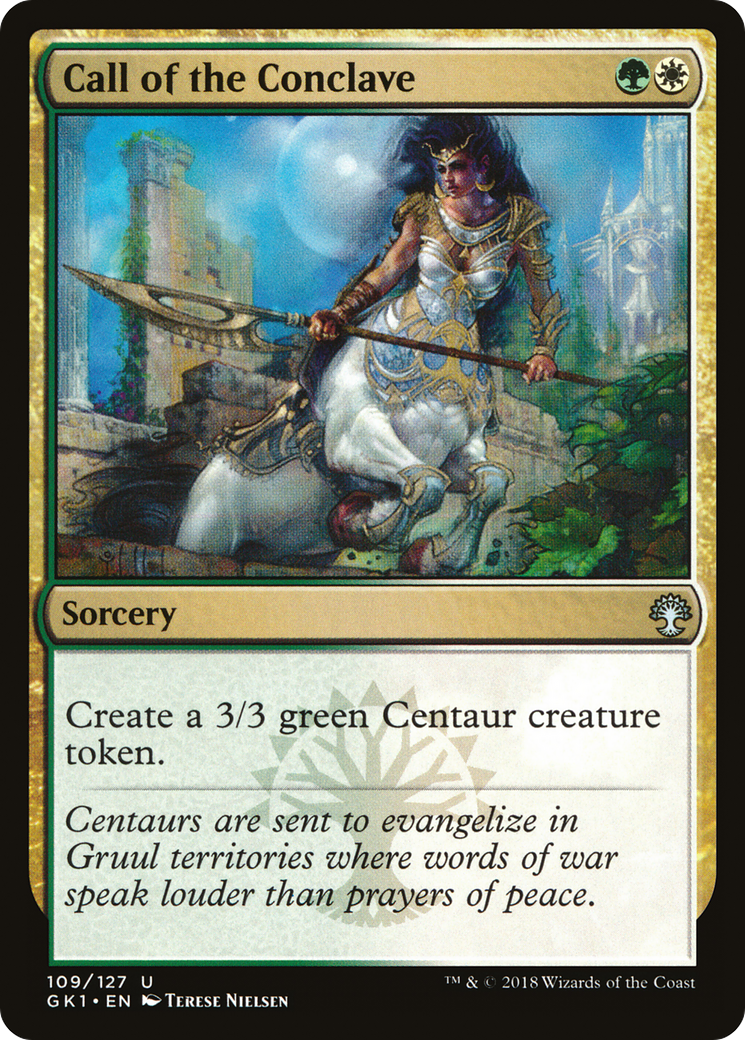Call of the Conclave (GR1-109) [GRN Guild Kit]