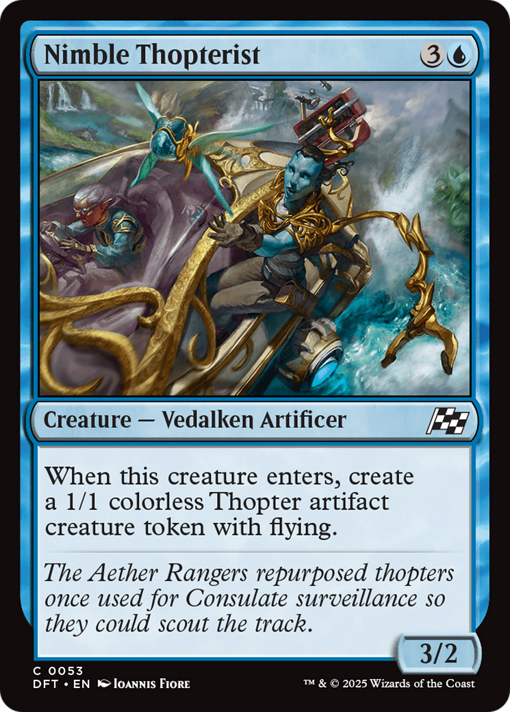 Nimble Thopterist (DFT-053) [Aetherdrift]