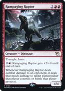 Rampaging Raptor (PRE-160S) [March of the Machine Promos] Foil