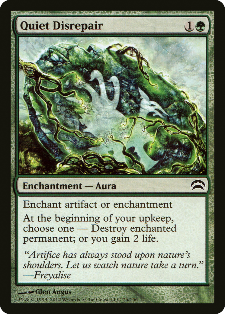 Quiet Disrepair (PC2-075) [Planechase 2012]
