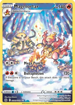 Magmortar GG03/70 - [Crown Zenith Galarian Gallery] Holofoil