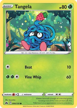 Tangela 4/159 - [Crown Zenith]