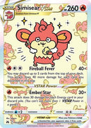 Simisear VSTAR GG37/70 - [Crown Zenith Galarian Gallery] Holofoil