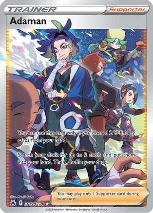Adaman GG57/70 - [Crown Zenith Galarian Gallery] Holofoil