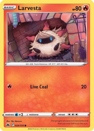 Larvesta 24/159 - [Crown Zenith]