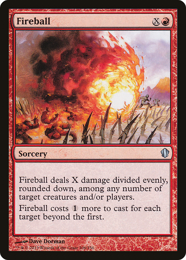 Fireball (C13-106) [Commander 2013]