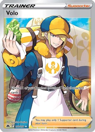 Volo (Full Art) 151/159 - [Crown Zenith] Holofoil