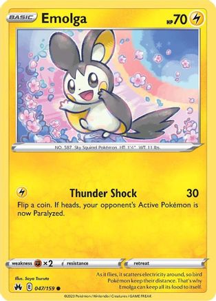 Emolga 47/159 - [Crown Zenith]