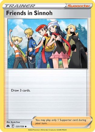 Friends in Sinnoh 131/159 - [Crown Zenith] Reverse Holofoil