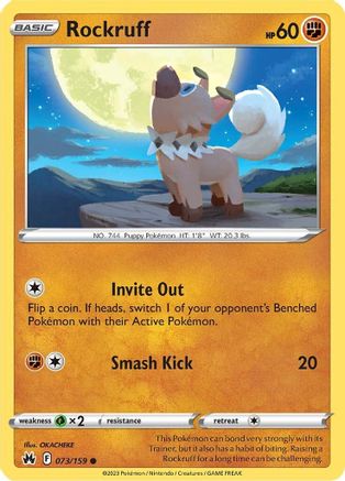 Rockruff 73/159 - [Crown Zenith]