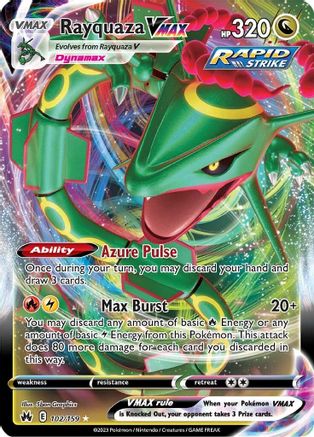 Rayquaza VMAX (102) 102/159 - [Crown Zenith] Holofoil