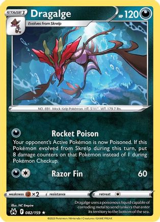 Dragalge 82/159 - [Crown Zenith]