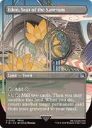 Eden, Seat of the Sanctum (Borderless) (FIN-355) [FINAL FANTASY] (Borderless) Foil