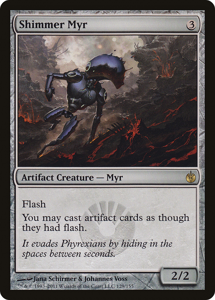 Shimmer Myr (MBS-129) [Mirrodin Besieged]