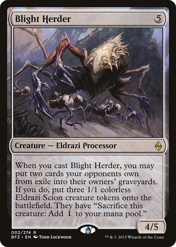 Blight Herder (BFZ-002) [Battle for Zendikar] Foil