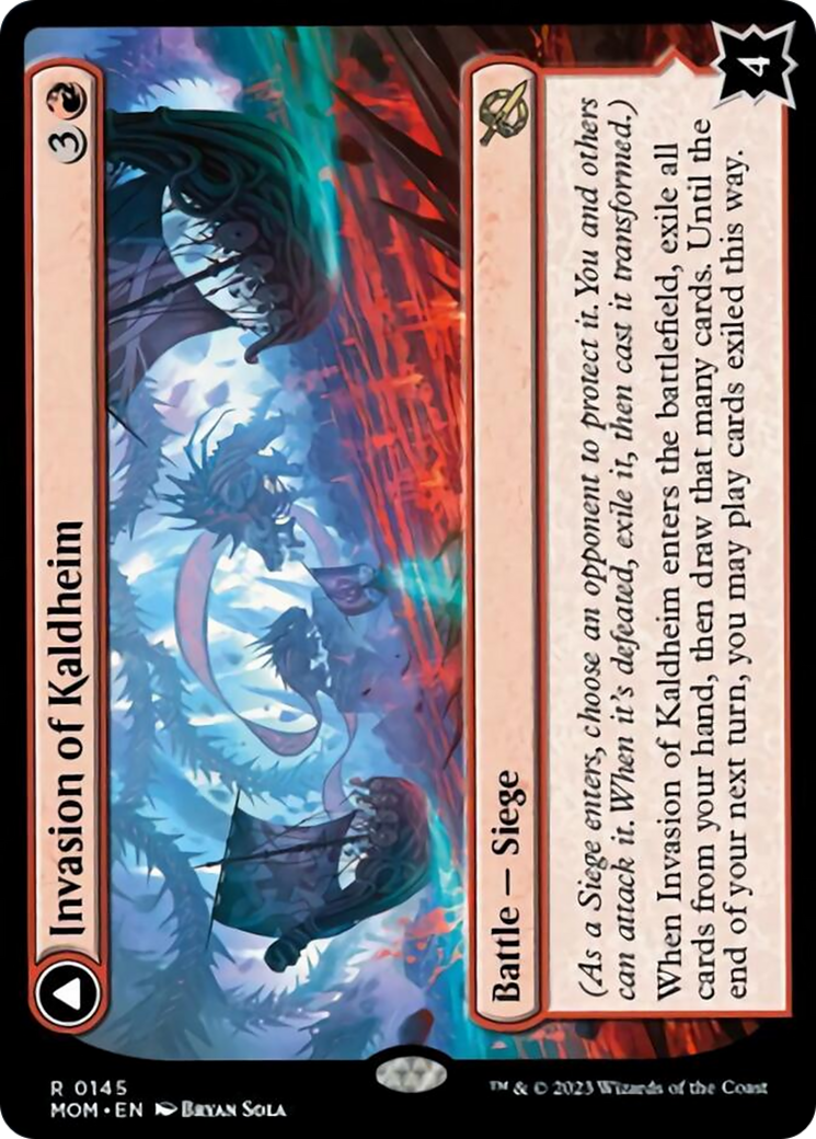 Invasion of Kaldheim // Pyre of the World Tree (MOM-145) [March of the Machine] Foil
