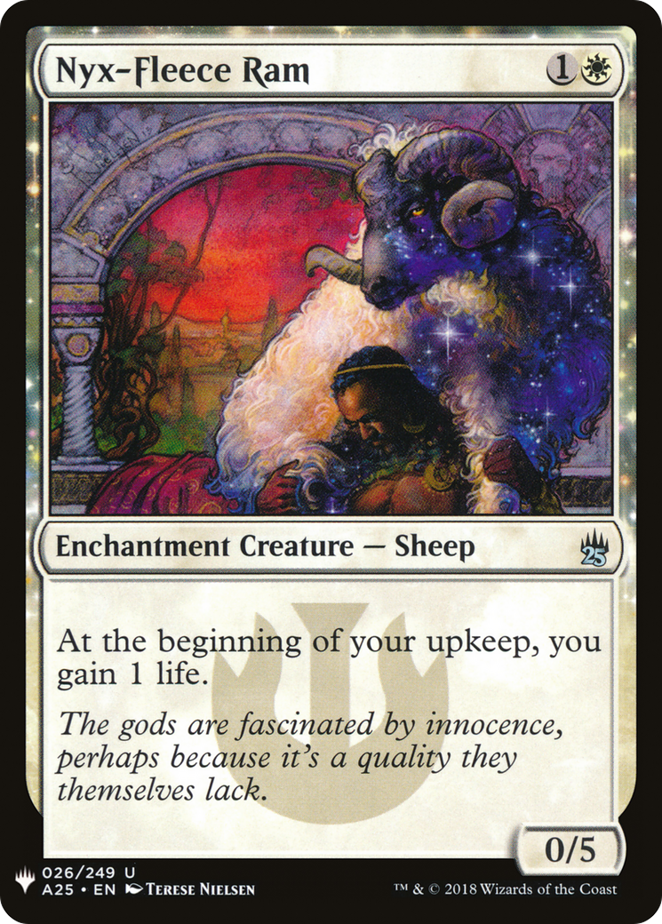Nyx-Fleece Ram (LIST-A25-26) [The List]