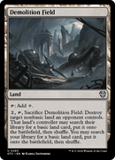 Demolition Field (OTC-283) [Outlaws of Thunder Junction Commander]