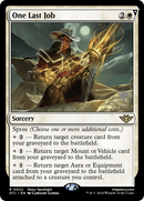 One Last Job (PPOTJ-22P) [Outlaws of Thunder Junction Promos] Foil