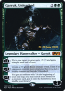 Garruk, Unleashed (PRE-183S) [Core Set 2021 Promos] Foil