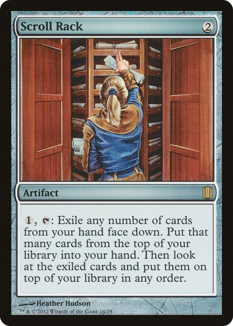 Scroll Rack (CM1-016) [Commander's Arsenal] Foil