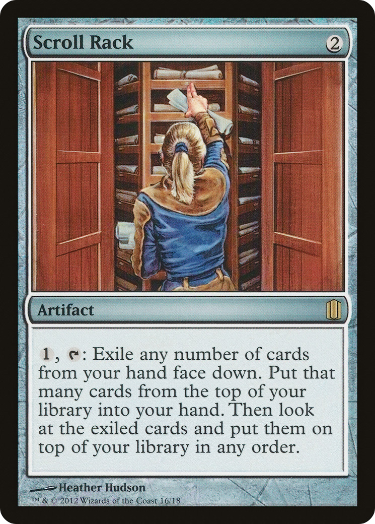 Scroll Rack (CM1-016) [Commander's Arsenal] Foil