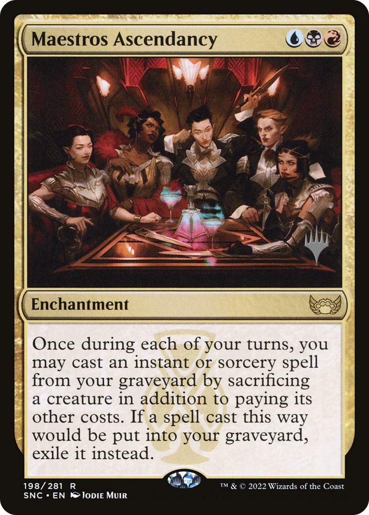 Maestros Ascendancy (PPSNC-198) [Promo Pack: Streets of New Capenna Promos]