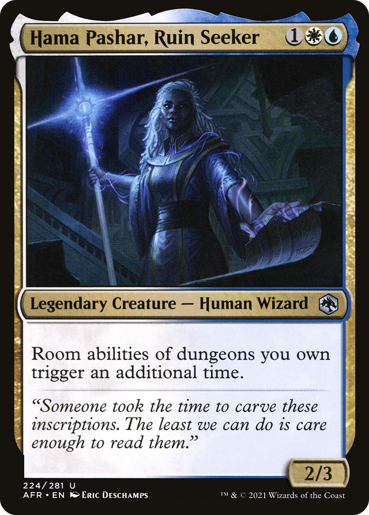 Hama Pashar, Ruin Seeker (AFR-224) [Adventures in the Forgotten Realms]