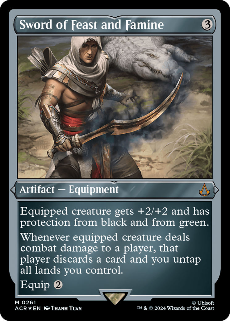 Sword of Feast and Famine (ACR-261) [Assassin's Creed] Etched Foil