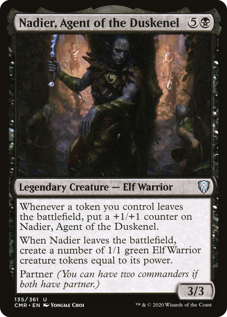 Nadier, Agent of the Duskenel (CMR-135) [Commander Legends]