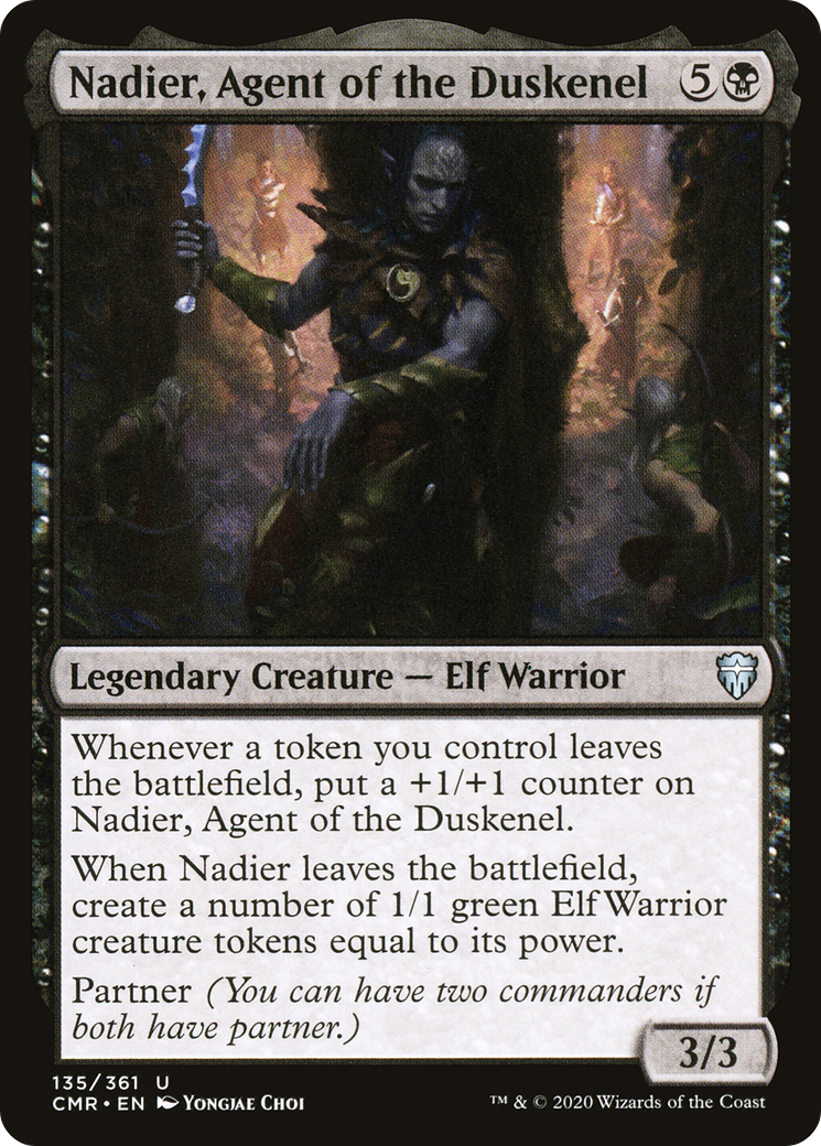 Nadier, Agent of the Duskenel (CMR-135) [Commander Legends] Foil