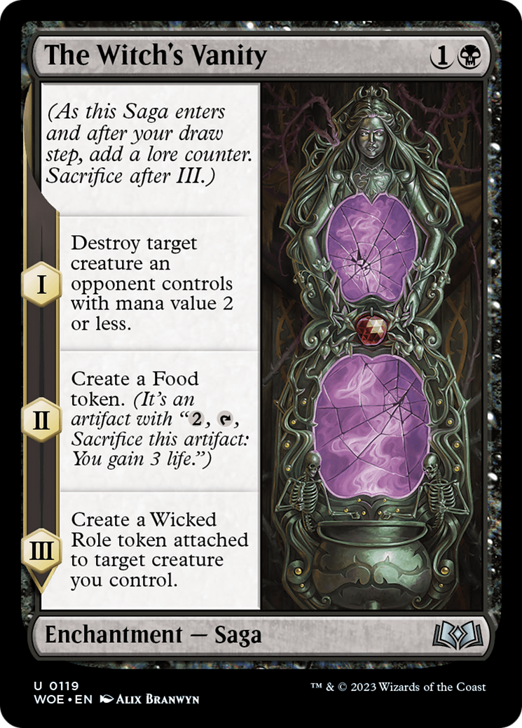 The Witch's Vanity (WOE-119) [Wilds of Eldraine]
