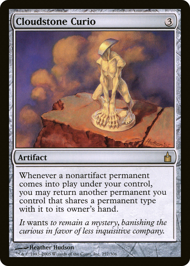 Cloudstone Curio (RAV-257) [Ravnica: City of Guilds] Foil