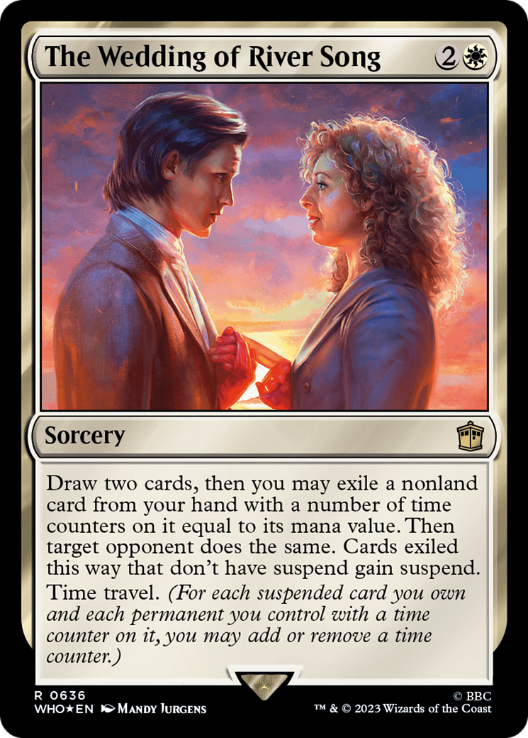 The Wedding of River Song (WHO-636) [Doctor Who] Foil