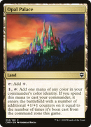 Opal Palace (CMR-352) [Commander Legends] Foil