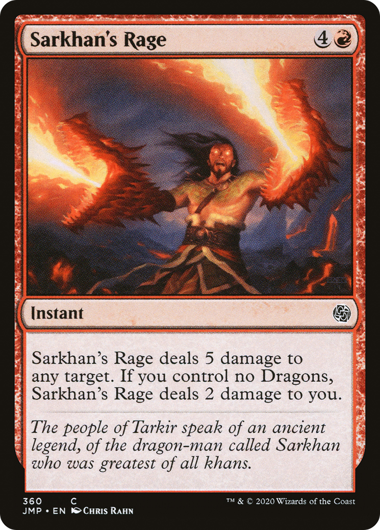 Sarkhan's Rage (JMP-360) [Jumpstart]