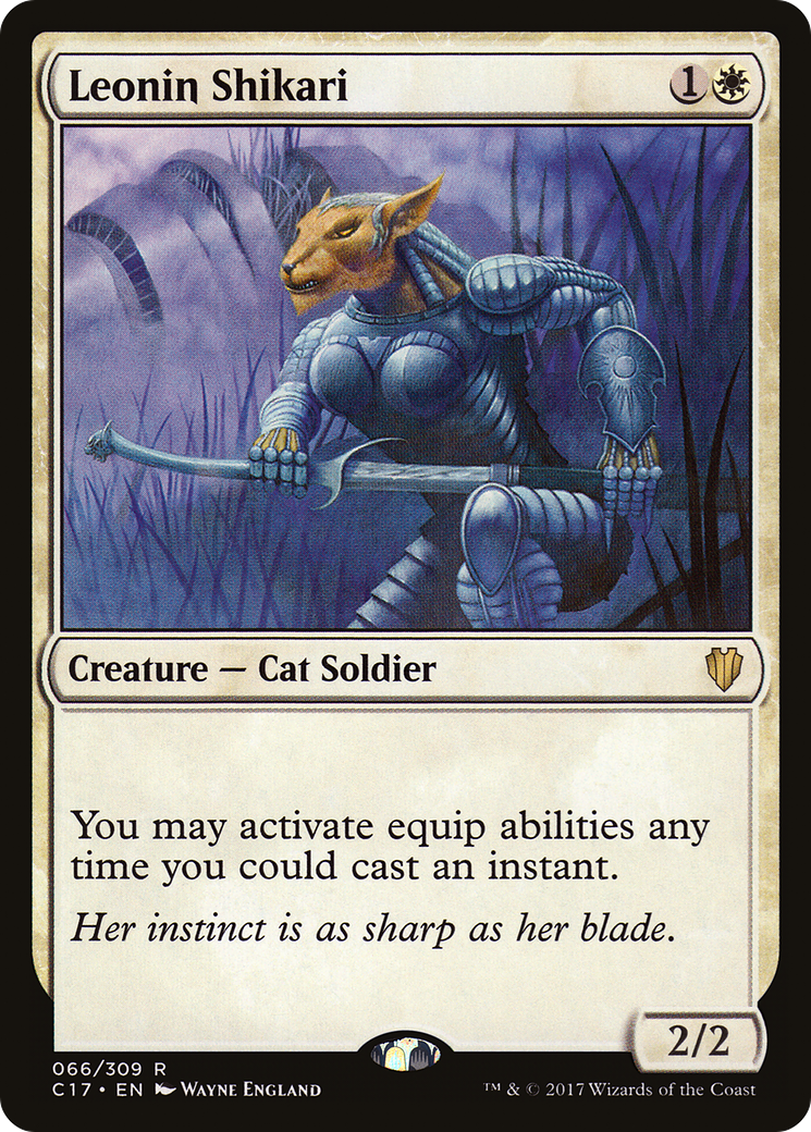 Leonin Shikari (C17-066) [Commander 2017]