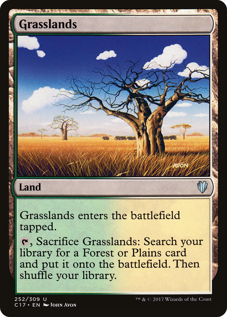 Grasslands (C17-252) [Commander 2017]
