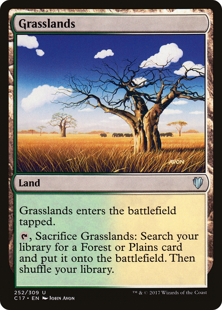Grasslands (C17-252) [Commander 2017]