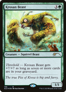 Krosan Beast (SLD-196) [Secret Lair Drop] Foil