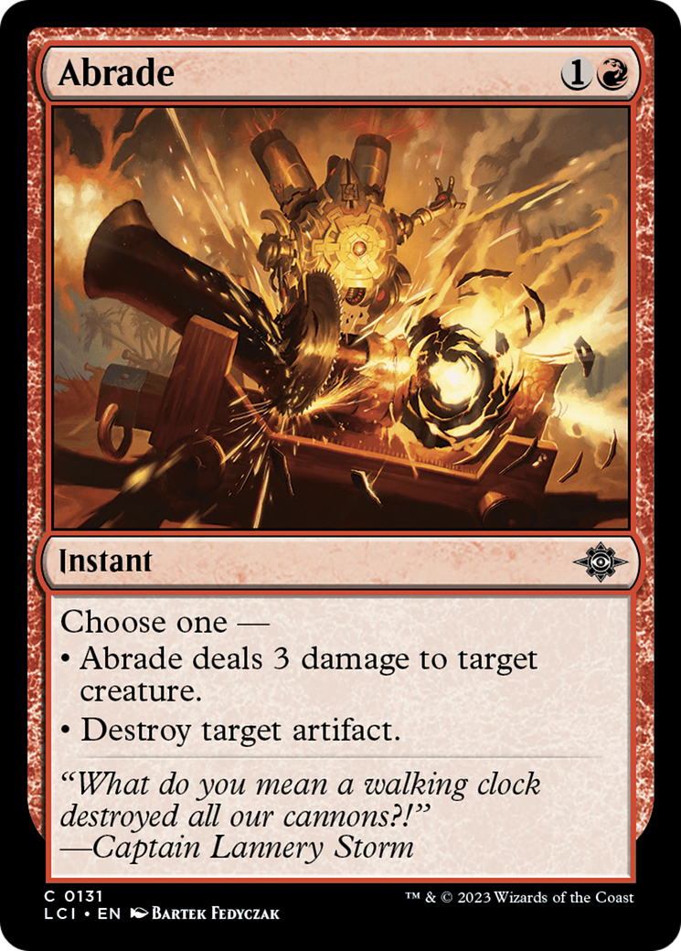 Abrade (LCI-131) [The Lost Caverns of Ixalan]