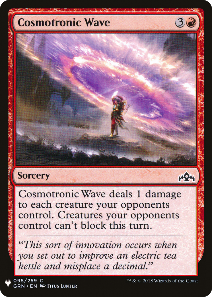 Cosmotronic Wave (LIST-GRN-95) [The List]