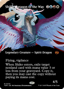Shiko, Paragon of the Way (TDM-370) [Tarkir: Dragonstorm]: (Showcase) (Borderless)