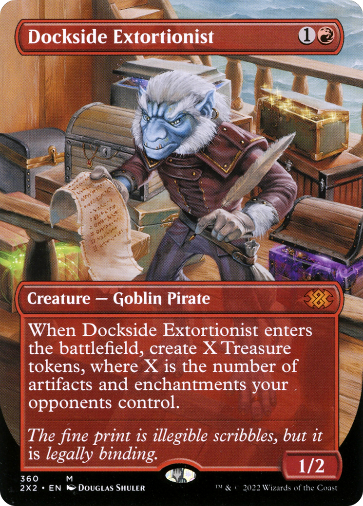 Dockside Extortionist (2X2-360) [Double Masters 2022] (Borderless)