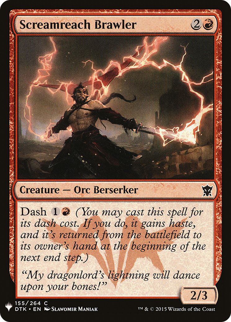 Screamreach Brawler (LIST-DTK-155) [The List]