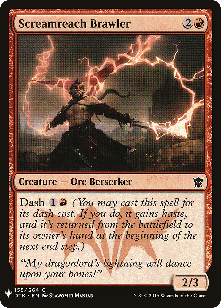 Screamreach Brawler (LIST-DTK-155) [The List]