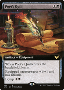 Poet's Quill (Extended Art) (STX-305) [Strixhaven: School of Mages]