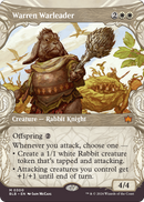 Warren Warleader (Showcase) (BLB-300) (Borderless) [Bloomburrow] Foil
