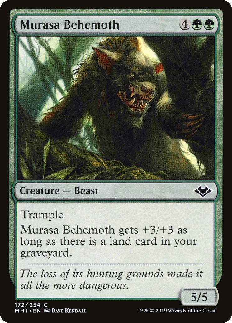 Murasa Behemoth (MH1-172) [Modern Horizons]