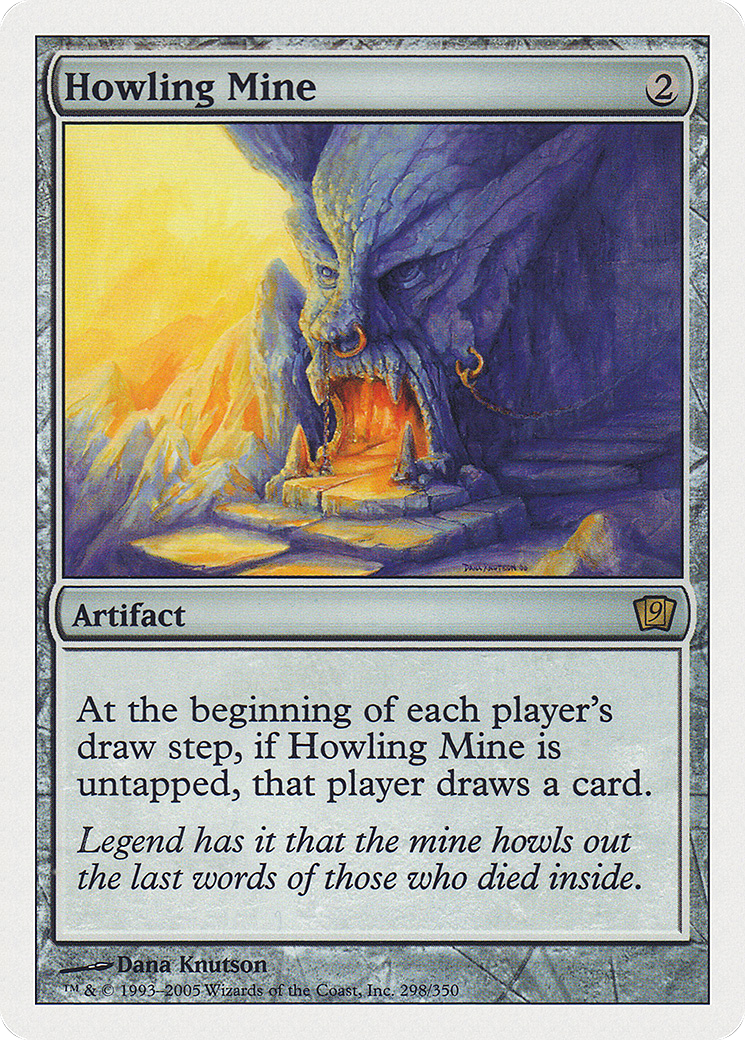 Howling Mine (9ED-298) [Ninth Edition] Foil